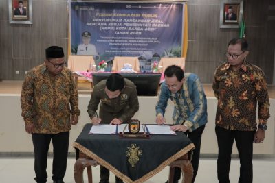 Susun RKPD 2025, Bappeda Kota Banda Aceh Gelar Forum Konsultasi Publik