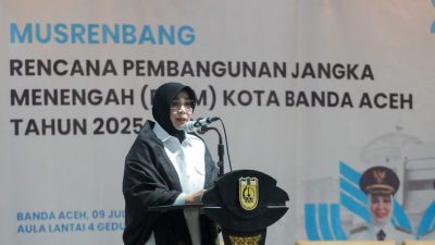 Pemko Banda Aceh Gelar Musrenbang RPJM Tahun 2025-2029, wujudkan “Banda Aceh Kota Kolaborasi”